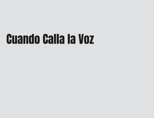 Cuando calla la voz
